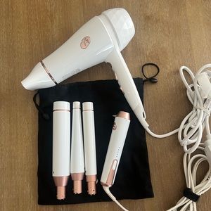 T3 Bundle (T3 Featherweight Luxe 2i Blowdryer and T3 Curling wand with 3 wands)